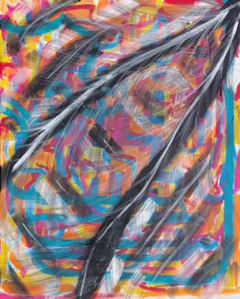 Abstract painting by Davide Canepa.