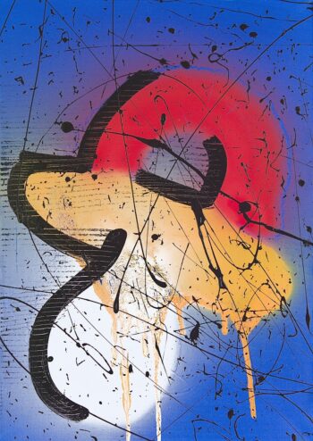 Dummy art collection symbol painted by Davide Canepa.