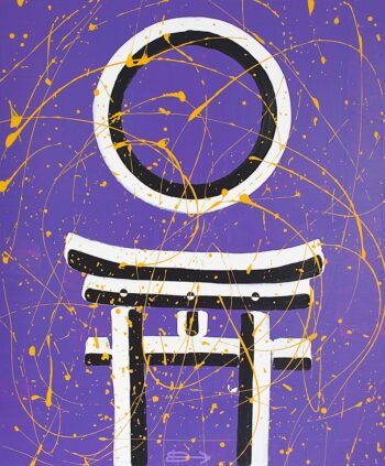 Modern art philosophical painting by Davide Canepa.