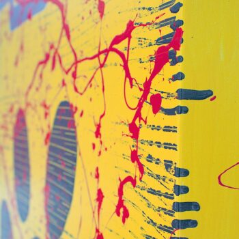 Original canvas art symbolism by Davide Canepa.