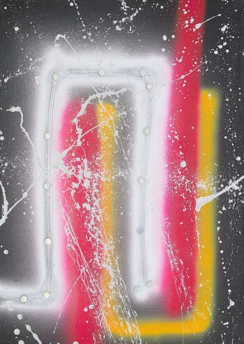 Industrial painting by artist Davide Canepa.